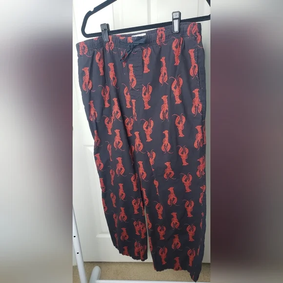 Gap Lobster Print Pajama Pants Large - Picture 4 of 6